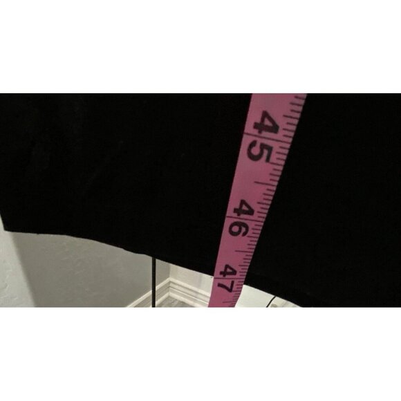 ASOS Women Kimono Dress Deep V Neck Maxi Thin Straps Sz 10 Black Feminine 15-2 - Picture 11 of 14